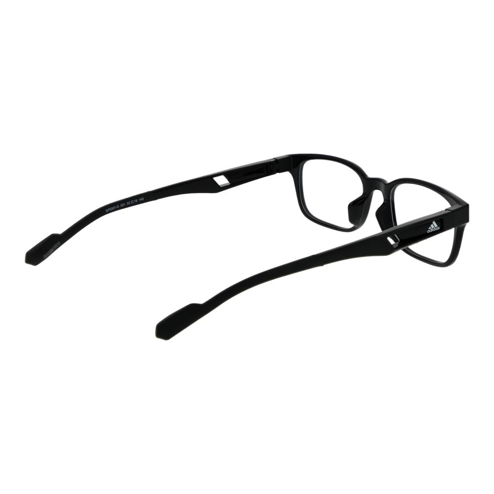Adidas Black Plastic Glasses (Frames) - Rectangle Style