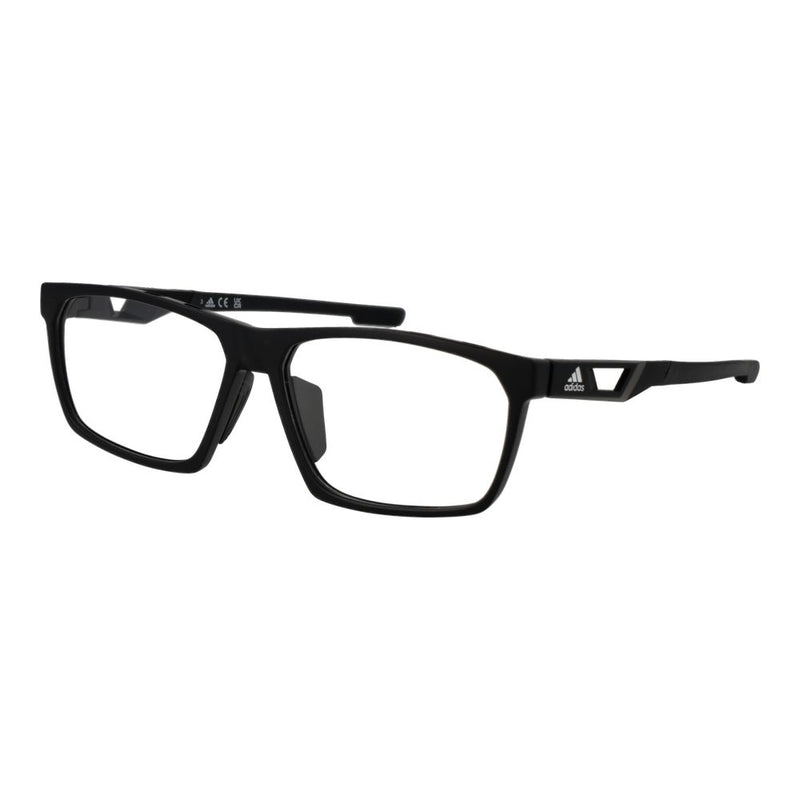 Adidas Black Plastic Glasses (Frames) - Square Style for Men