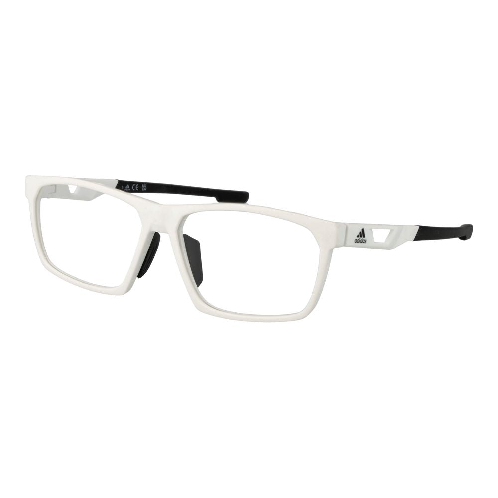 Adidas White Plastic Glasses Frames for Men