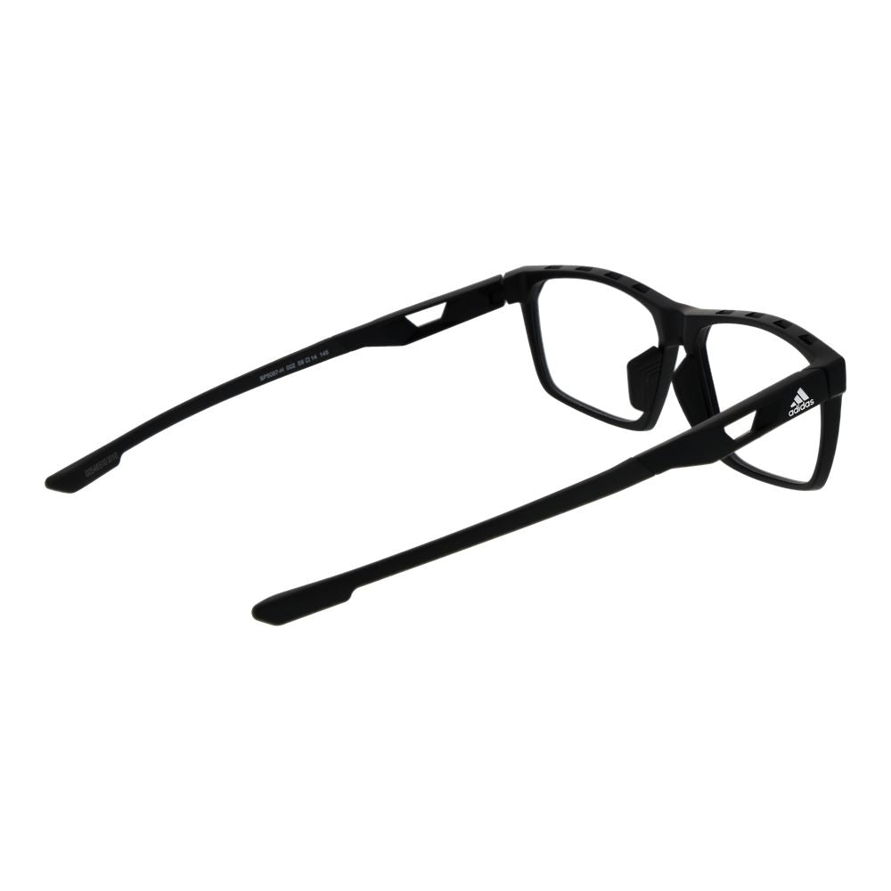 Adidas Black Plastic Glasses (Frames) - Square Style for Men