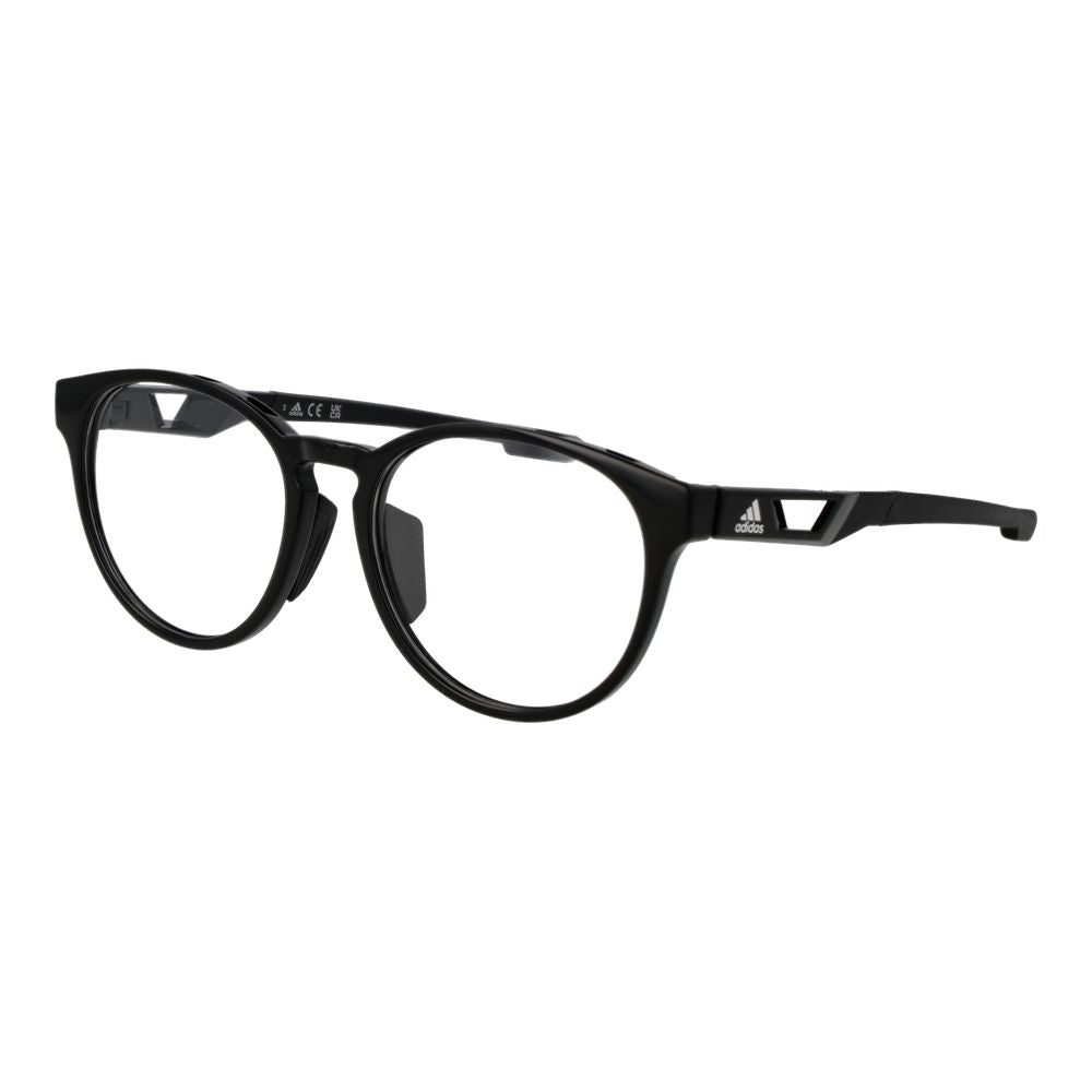 Adidas Black Plastic Round Glasses Frames for Unisex