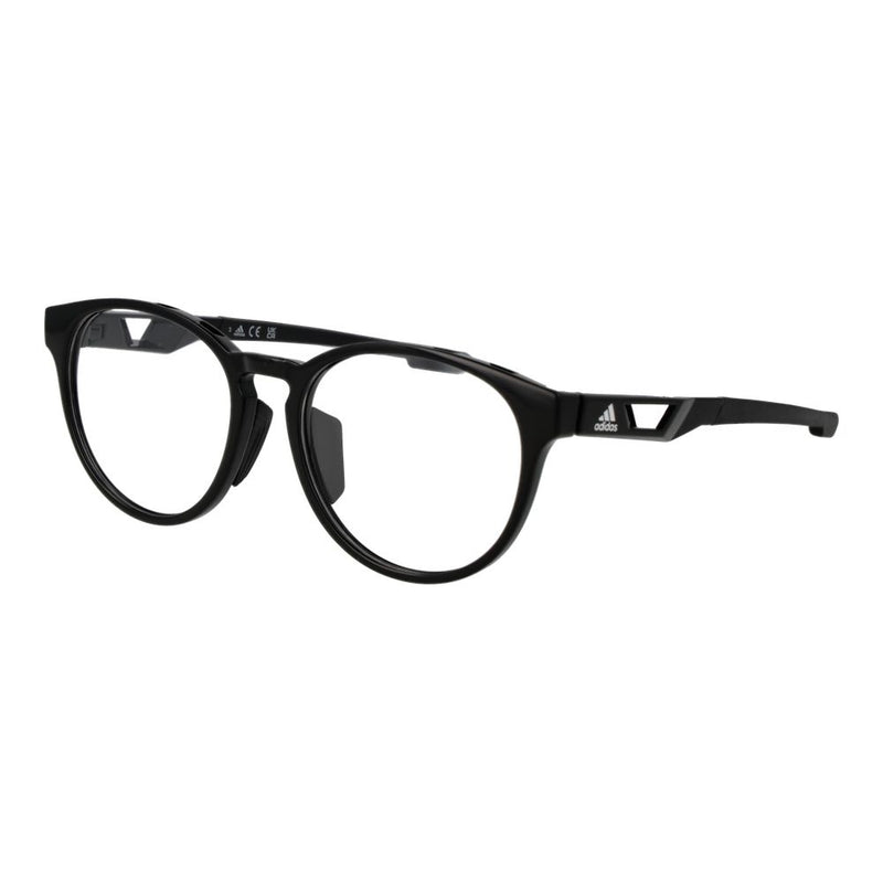 Adidas Black Plastic Round Glasses Frames for Unisex
