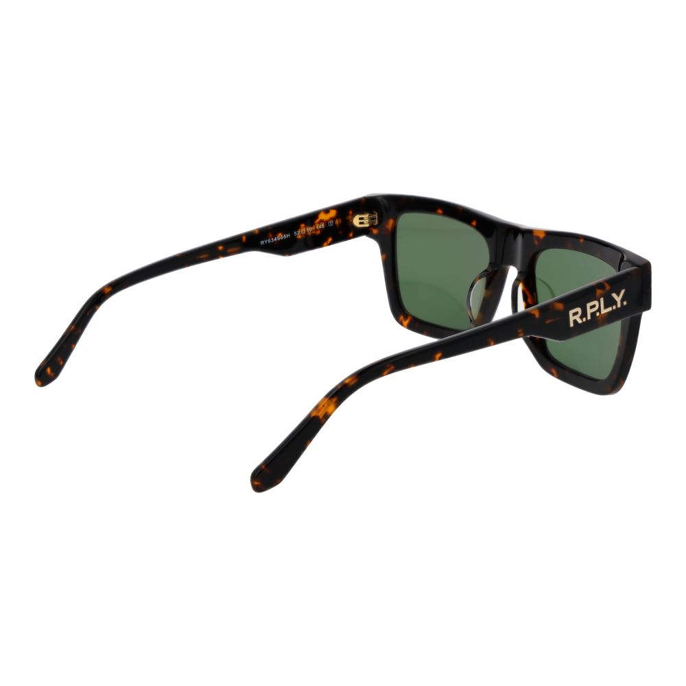 Replay Brown Acetate Sunglasses for Men