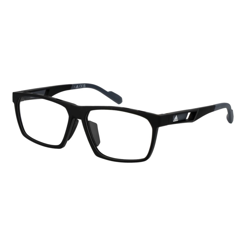 Adidas Black Plastic Glasses Frames for Men