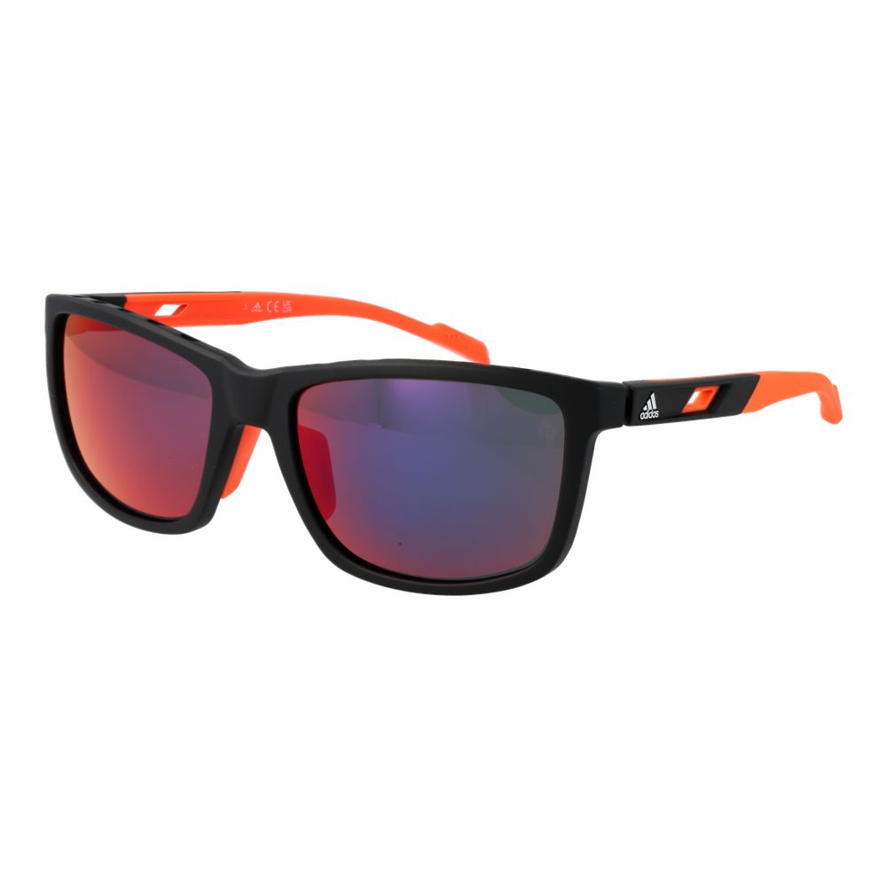 Adidas Black Plastic Sunglasses for Men