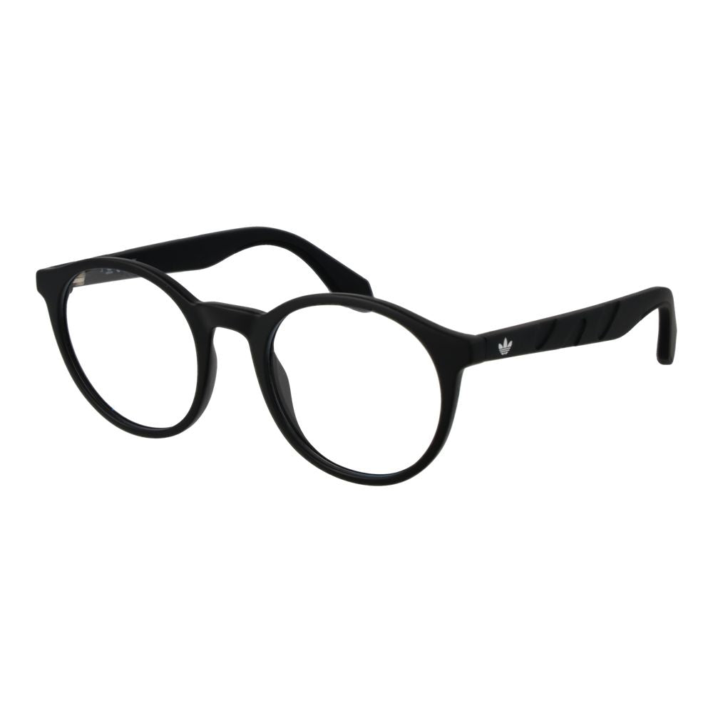 Adidas Black Plastic Round Glasses Frames for Unisex