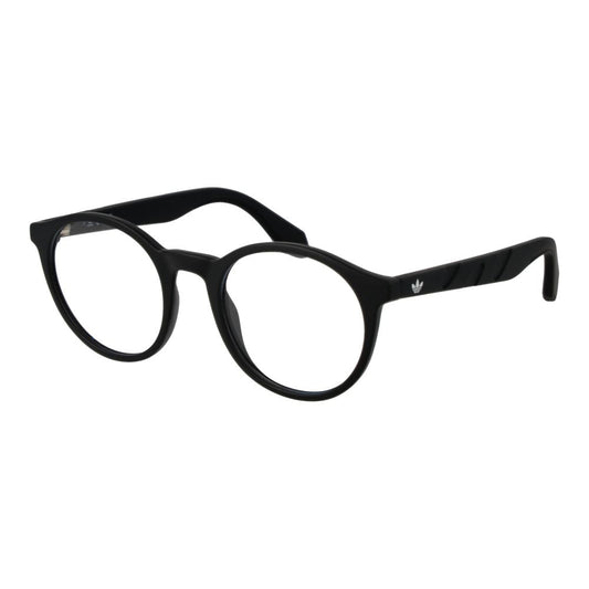 Adidas Black Plastic Round Glasses Frames for Unisex