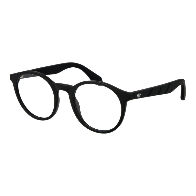 Adidas Black Plastic Round Glasses Frames for Unisex