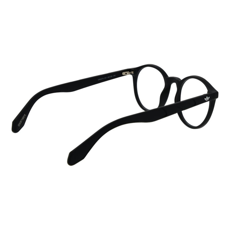 Adidas Black Plastic Round Glasses Frames for Unisex