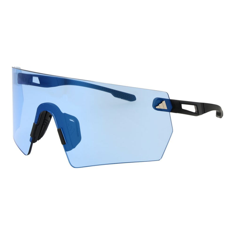 Adidas Black Plastic Sunglasses - Unisex Mono Lens