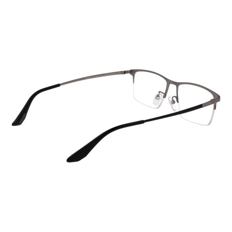 BMW Black Metal Glasses (Frames) - Stylish Half-Rim Design