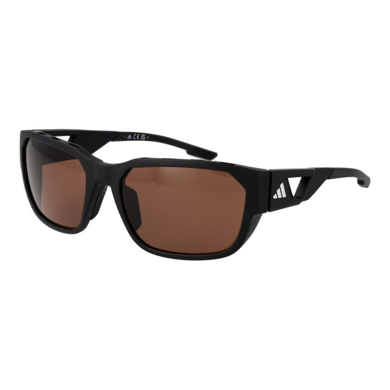 Adidas Black Plastic Sunglasses for Men
