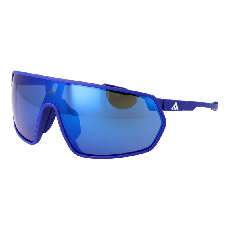 Adidas Blue Plastic Sunglasses - Sport Style