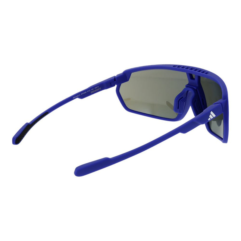 Adidas Blue Plastic Sunglasses - Sport Style