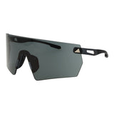 Adidas Black Plastic Sunglasses - Unisex Rimless Design
