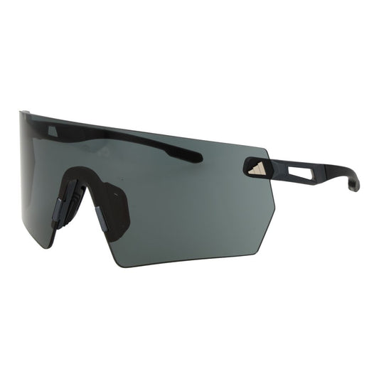 Adidas Black Plastic Sunglasses - Unisex Rimless Design