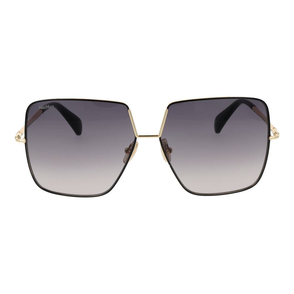 Max Mara Black Metal Sunglasses - Stylish Women's Eyewear