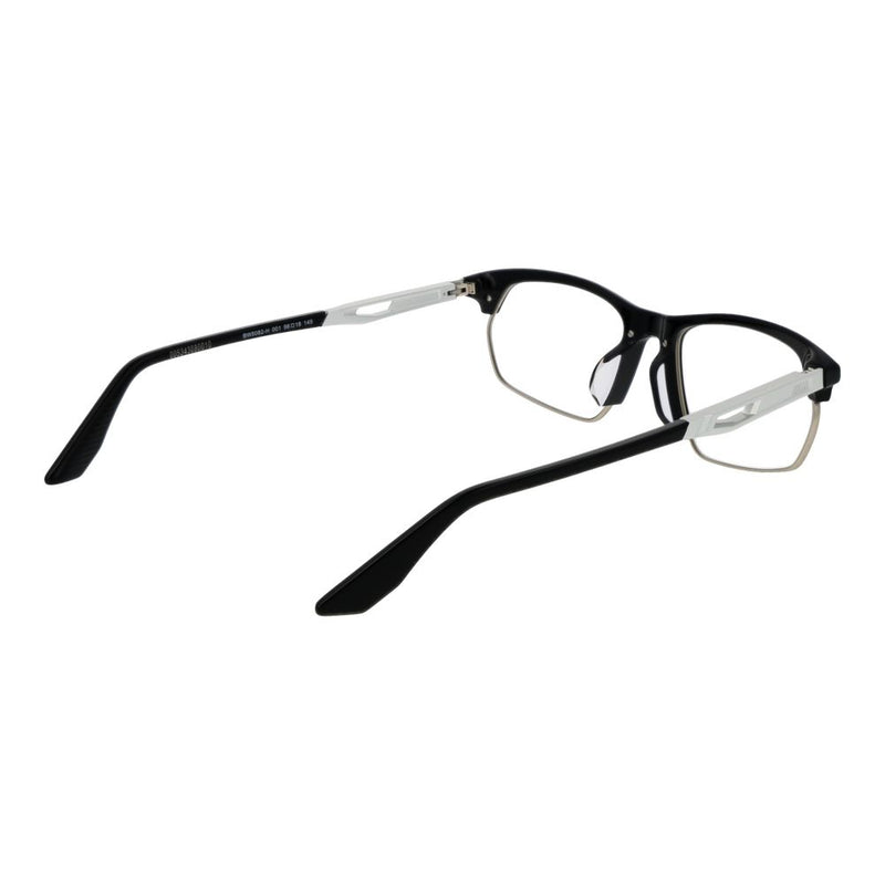 BMW Black Metal & Plastic Browline Glasses (Frames)