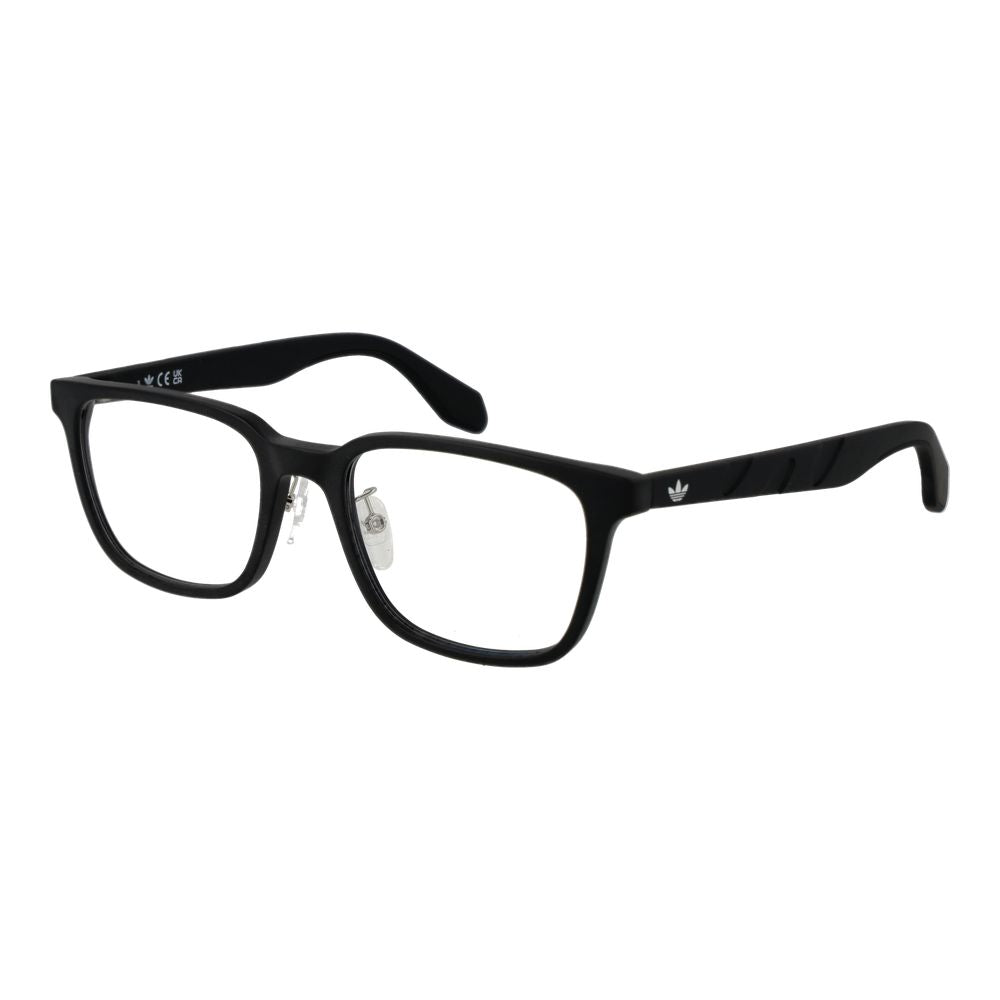 Adidas Black Plastic Square Glasses Frames for Men