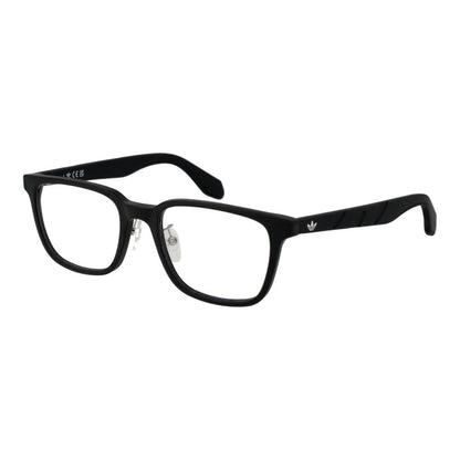 Adidas Black Plastic Square Glasses Frames for Men