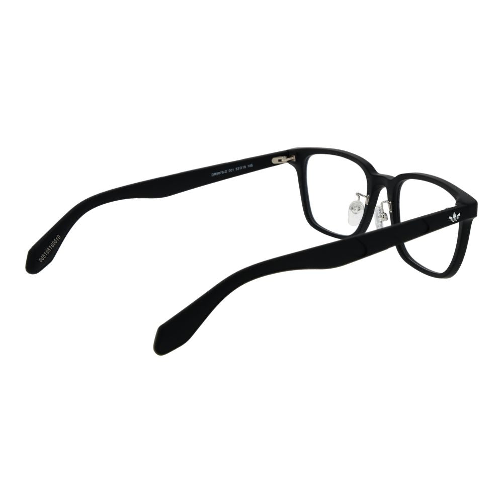 Adidas Black Plastic Square Glasses Frames for Men