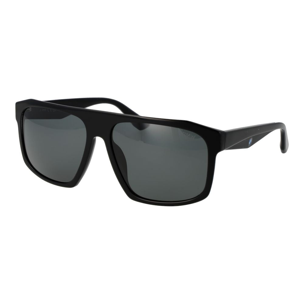 BMW Black Plastic Sunglasses for Men