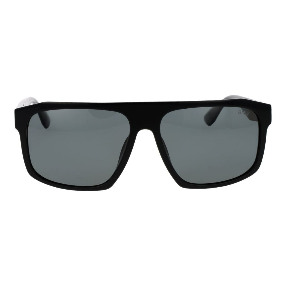 BMW Black Plastic Sunglasses for Men