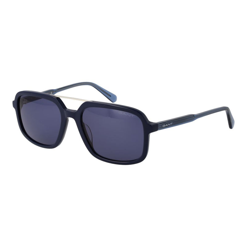 Gant Blue Plastic Aviator Sunglasses for Men