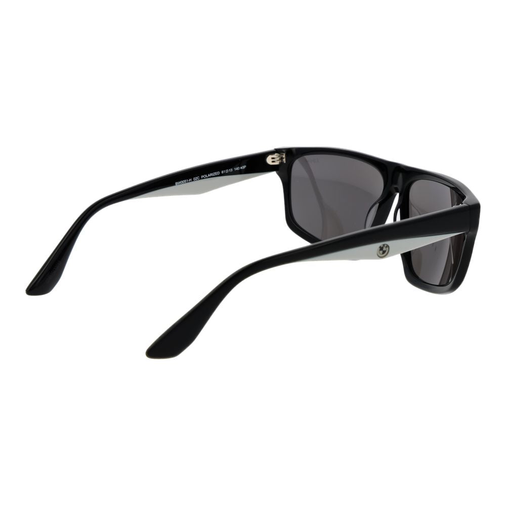 BMW Black Plastic Sunglasses for Men