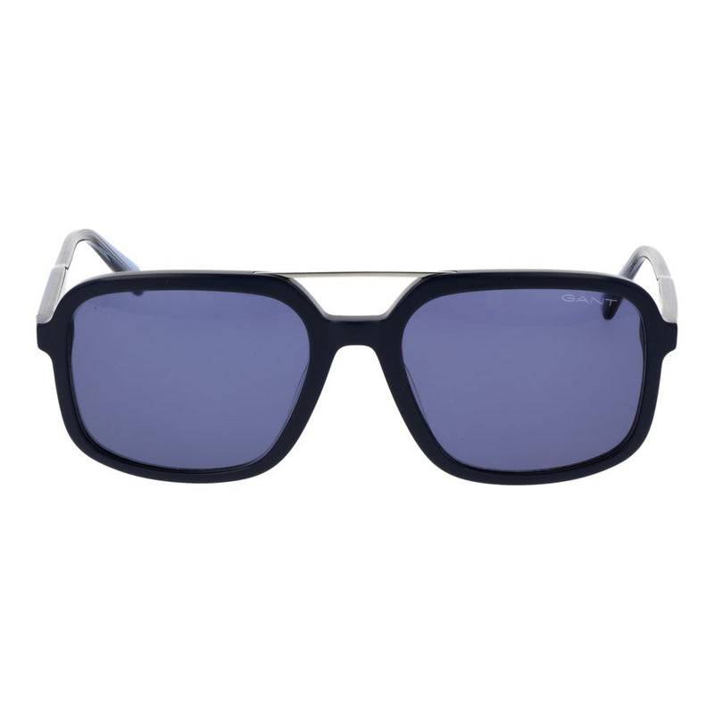 Gant Blue Plastic Aviator Sunglasses for Men