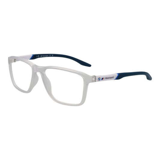 BMW Motorsport Transparent Plastic Glasses Frames for Men