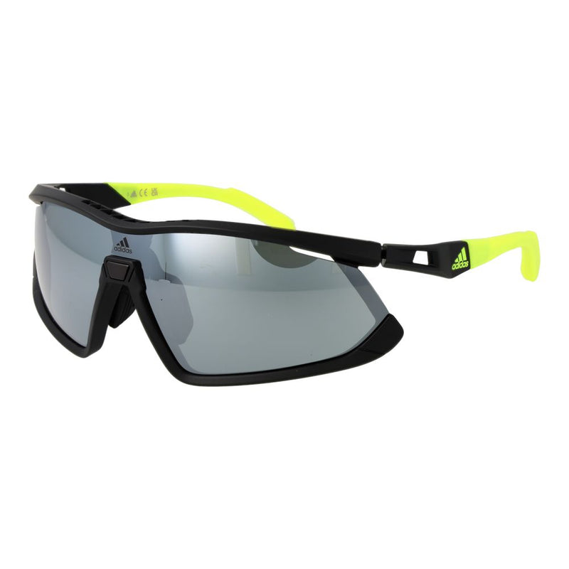 Lunettes de soleil Adidas en plastique noir