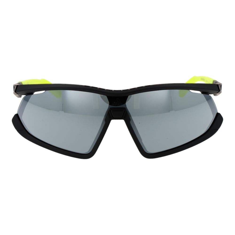 Lunettes de soleil Adidas en plastique noir