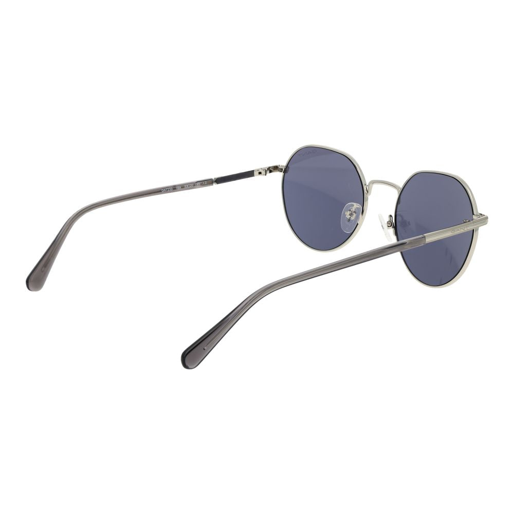 Lunettes de soleil en métal argenté Gant