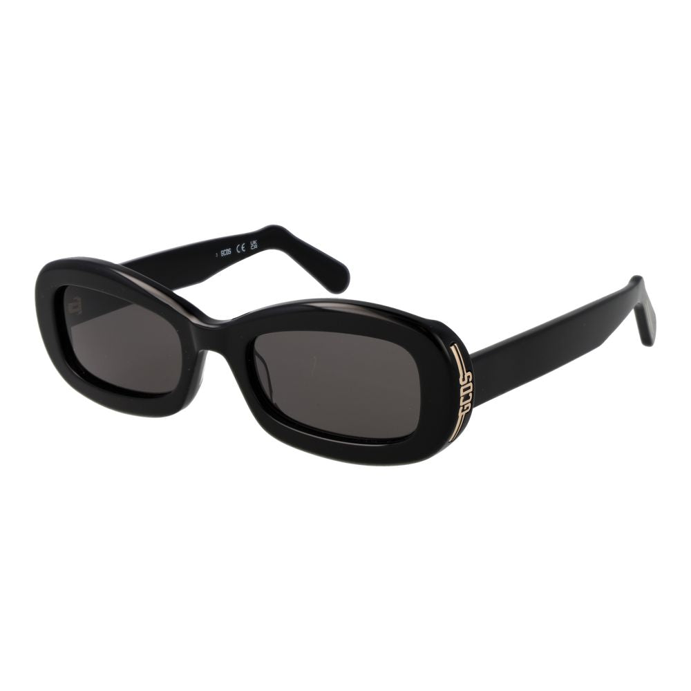 GCDS Black Plastic Sunglasses for Unisex