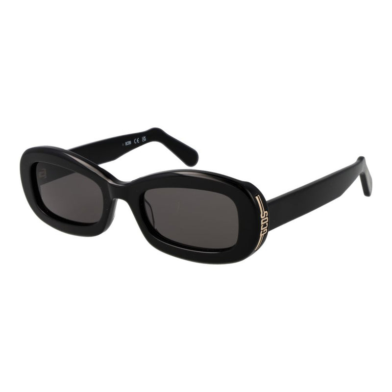 GCDS Black Plastic Sunglasses for Unisex