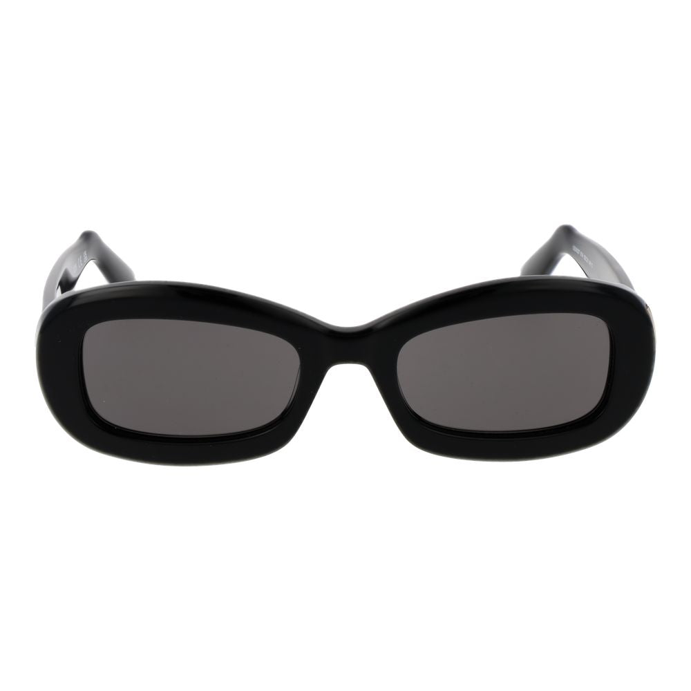 GCDS Black Plastic Sunglasses for Unisex