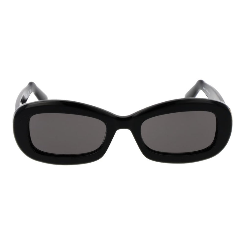 GCDS Black Plastic Sunglasses for Unisex
