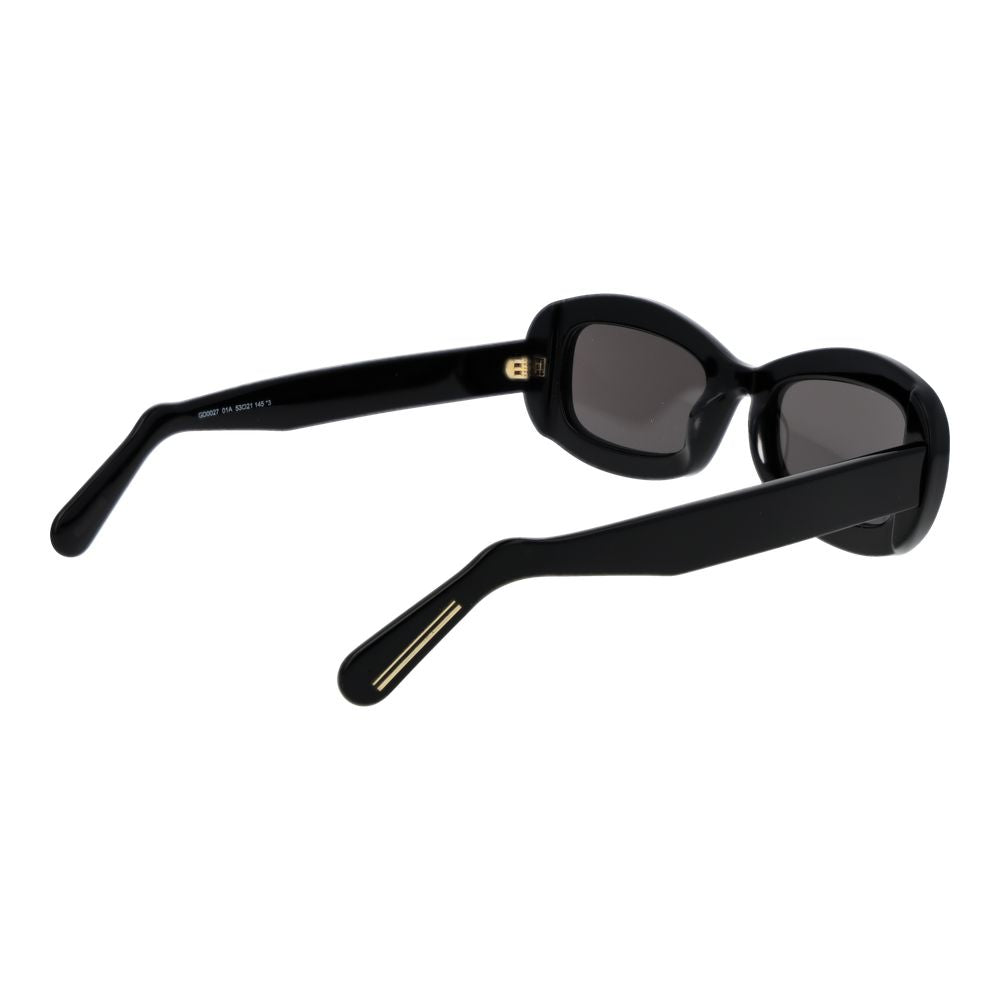 GCDS Black Plastic Sunglasses for Unisex