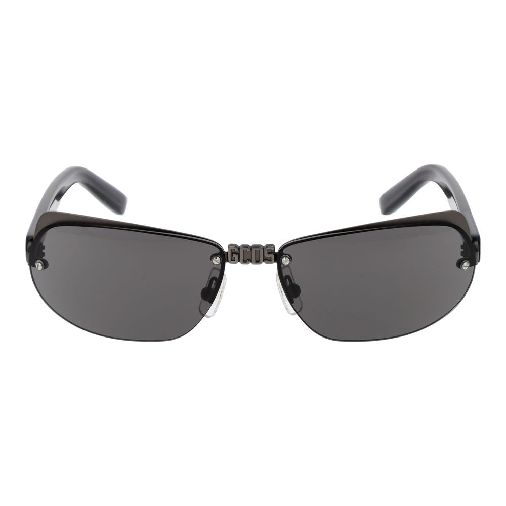GCDS Gray Plastic Cat Eye Sunglasses