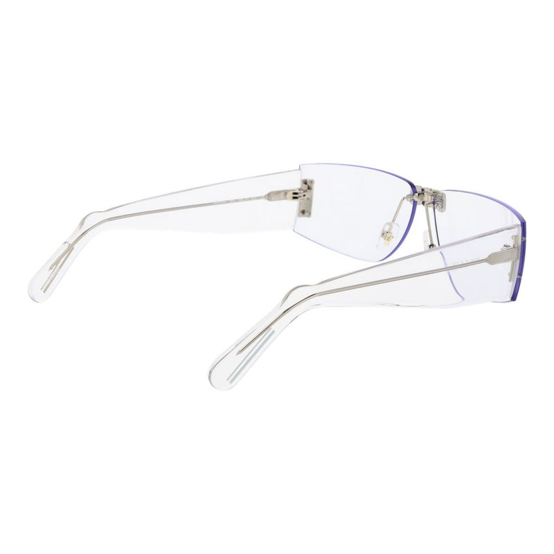 GCDS Transparent Plastic Sunglasses - Unisex Rimless Style