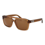 GCDS Brown Plastic Sunglasses - Unisex Square Design