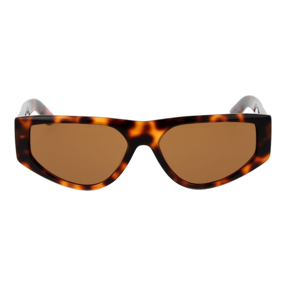GCDS Brown Plastic Sunglasses for Women