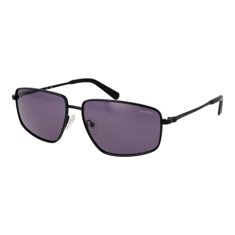 Guess Black Metal Sunglasses for Men