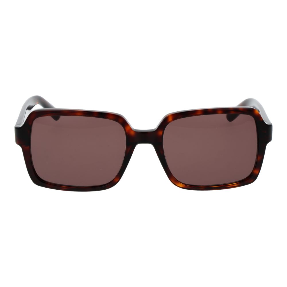 GCDS Brown Plastic Sunglasses - Unisex Square Design
