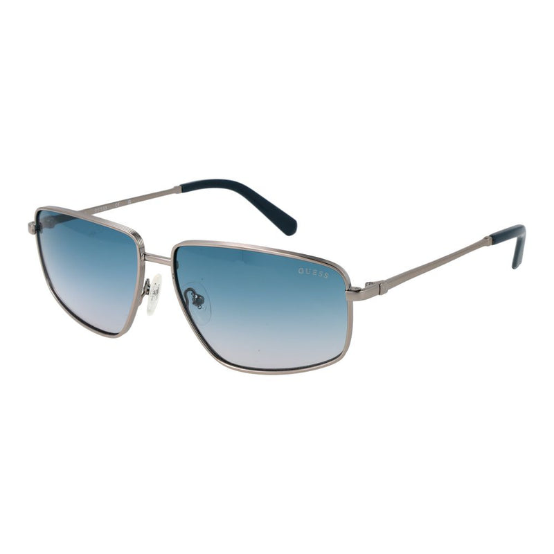 Guess Silver Metal Sunglasses for Men