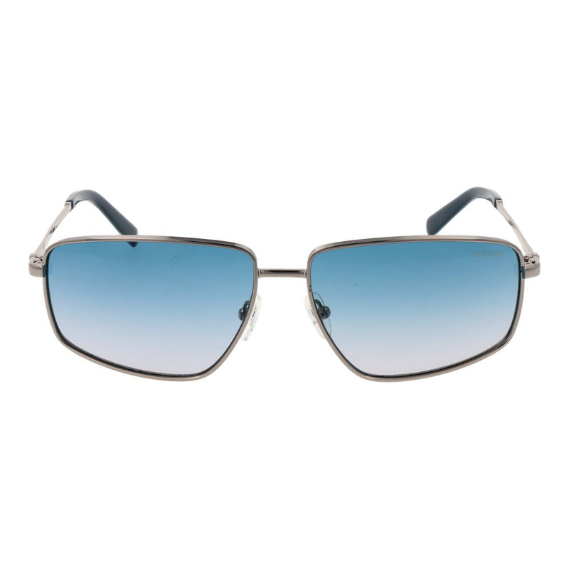 Guess Silver Metal Sunglasses for Men