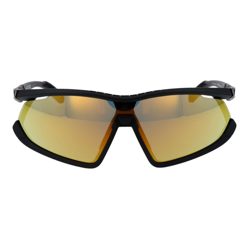 Adidas Black Plastic Sunglasses - Unisex Sport Eyewear