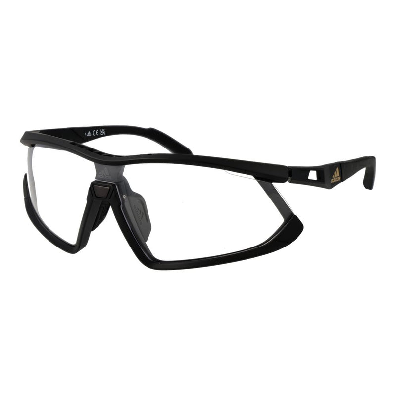 Adidas Black Plastic Sunglasses - Unisex Sport Eyewear