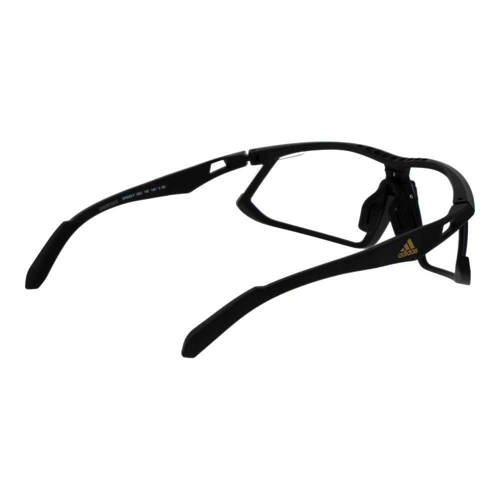 Adidas Black Plastic Sunglasses - Sport Style with Mirrored Lenses